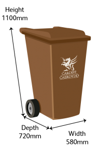 Food Waste 240L Bin