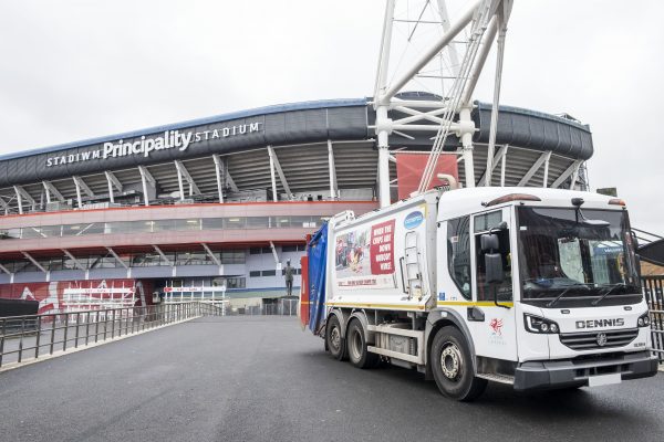 Waste collections from Dragon's Heart Hospital, Principality Stadium, Cardiff